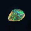 0.55 Cts Natural ethiopian opal faceted yellow gemstone pear shape - 417