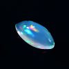 1.15 cts Natural Ethiopian opal smooth gemstone marquise shape white opal - 383