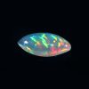0.6 Cts Natural ethiopian opal smooth white gemstone marquise shape - 420
