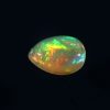 1.15 Cts Natural ethiopian opal gemstone pear shape yellow opal - 386