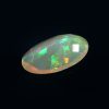2.8 Cts Natural ethiopian opal gemstone faceted oval shape yellow stone - 394