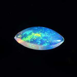 1 Cts Natural ethiopian opal smooth marquise shape yellow gemstone - 431
