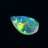 1.2 Cts Natural ethiopian opal faceted pear yellow gemstone - 398