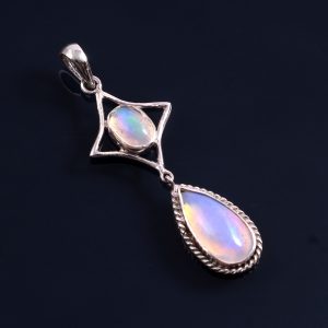 Opal 925 Sterling Silver Pendant Jewelry, Silver Pendant P-286