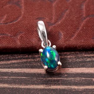 Opal Gemstone 925 Sterling Silver Pendant Jewelry, Silver Pendant P-444