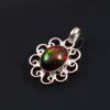 Natural Opal Stone 925 Sterling Silver Pendant Jewelry P-626