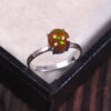 Natural Ethiopian Opal 925 Sterling Silver Gemstone Ring - R294
