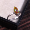 Natural Ethiopian Brown Opal 925 Sterling Silver Gemstone Ring - R321