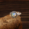 Gemstone Natural Ethiopian Opal 925 Sterling Silver Gemstone Ring - R667