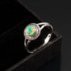 Gemstone Natural Ethiopian Opal 925 Sterling Silver Gemstone Ring - R670