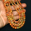 Natural Ethiopian Opal Faceted Round Beads 3.5X3.5-7X7MM
