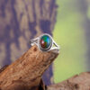 Natural Ethiopian Opal Solid 925 Sterling Silver Gemstone Ring - R867