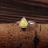Ethiopian Opal Ring, Dainty Ring, 925 Silver Ring, Natural Opal, Gemstone Ring, Opal Jewelry, - R897